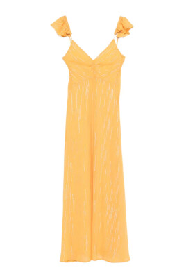 open lace back dress AAHARYA Anime Movie Madrigal Cosplay Costume Pepa Orange Adult Ruffle  Princess Dresses Mirabel Charm Fancy Dress Carnival Gift : Amazon.co.uk:  Fashion