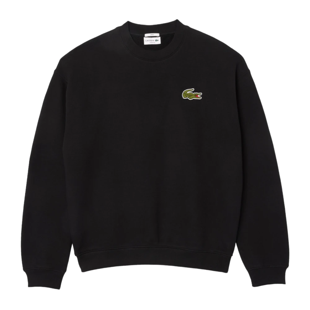 Lacoste Svart Sweater Kollektion Black, Herr