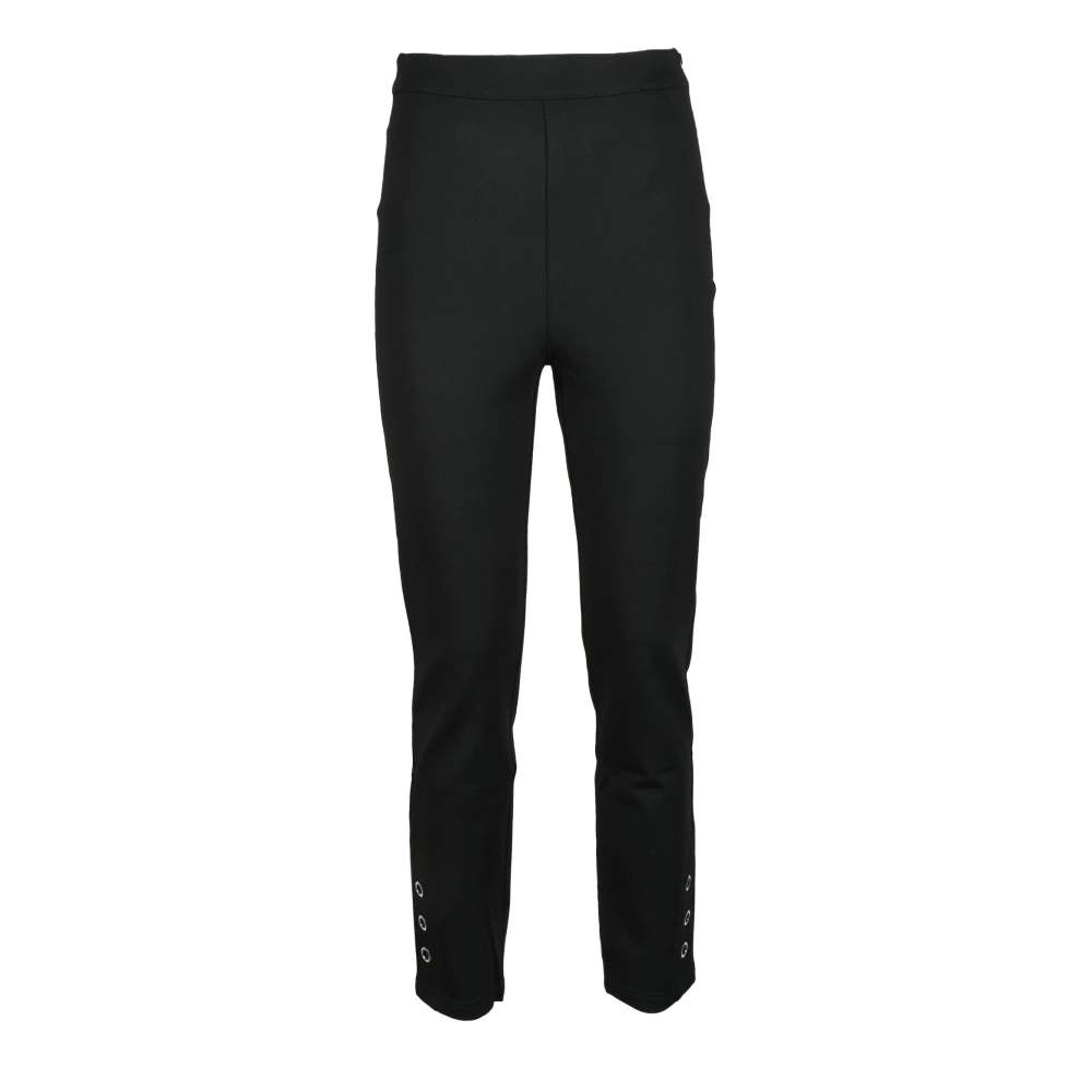 Guess Elegante Viscose Blend Spandex Broek Black Dames