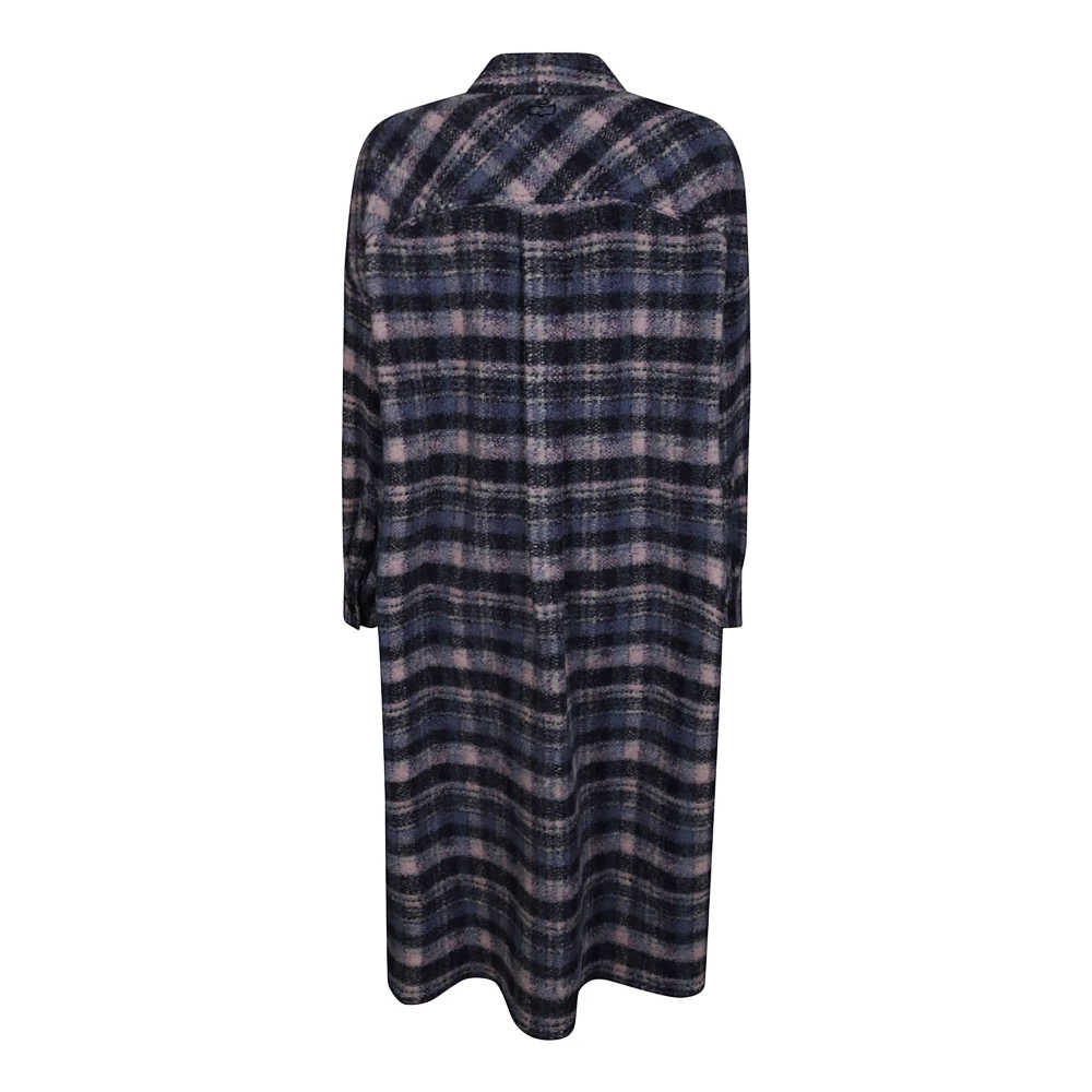 Isabel Marant Étoile Wollen Jas Fontizi Stijlvol Chic Multicolor Dames