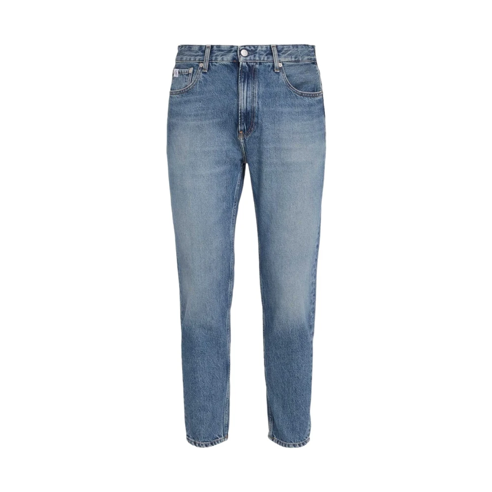 Calvin Klein Klassieke Denim Jeans voor Dagelijks Gebruik Blue Heren