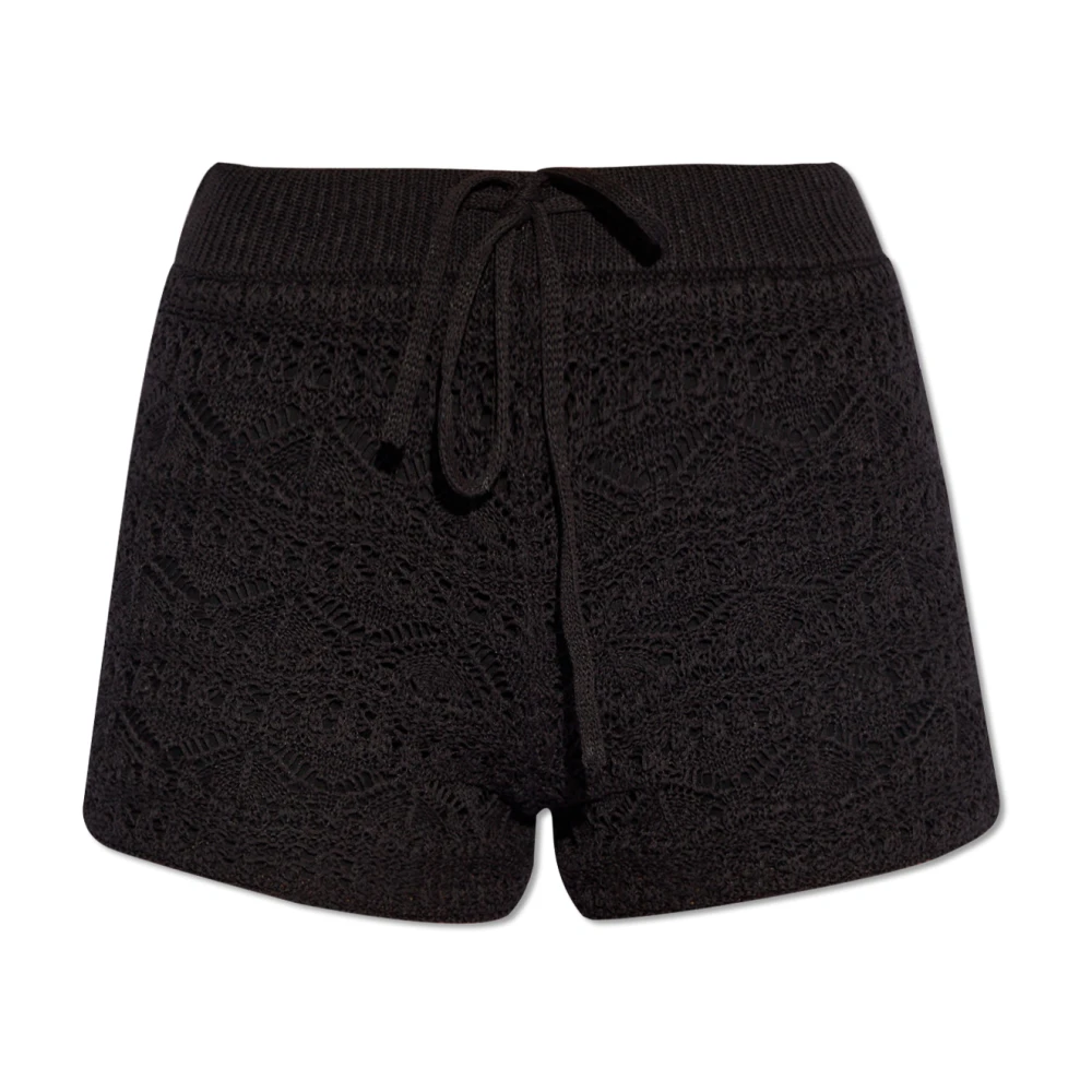 IRO Loreen gehaakte shorts Black Dames
