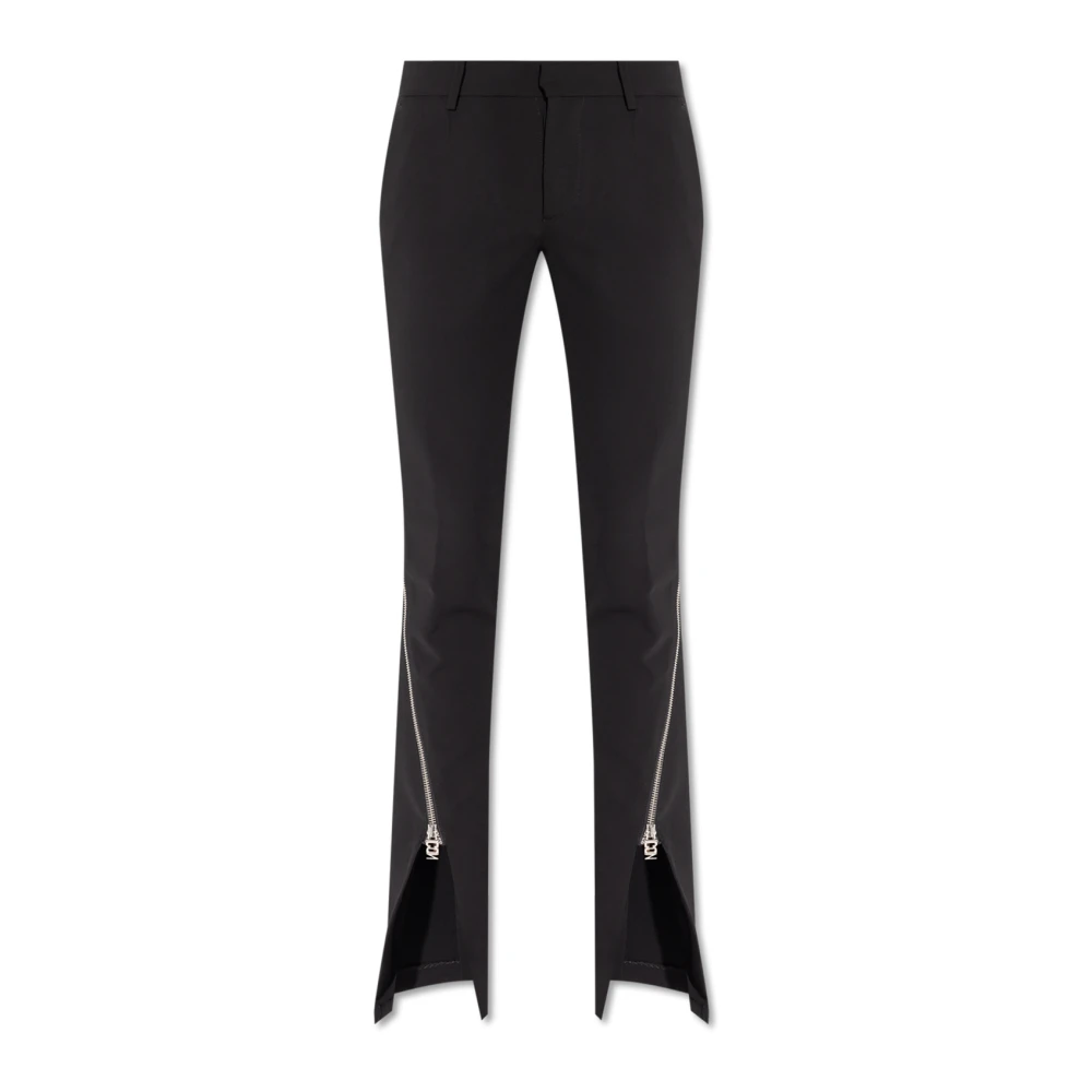 Dsquared2 Broeken met ritsen Black Dames
