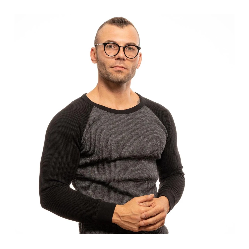 Zadig & Voltaire Zwarte Metalen & Kunststof Optische Monturen Black Unisex