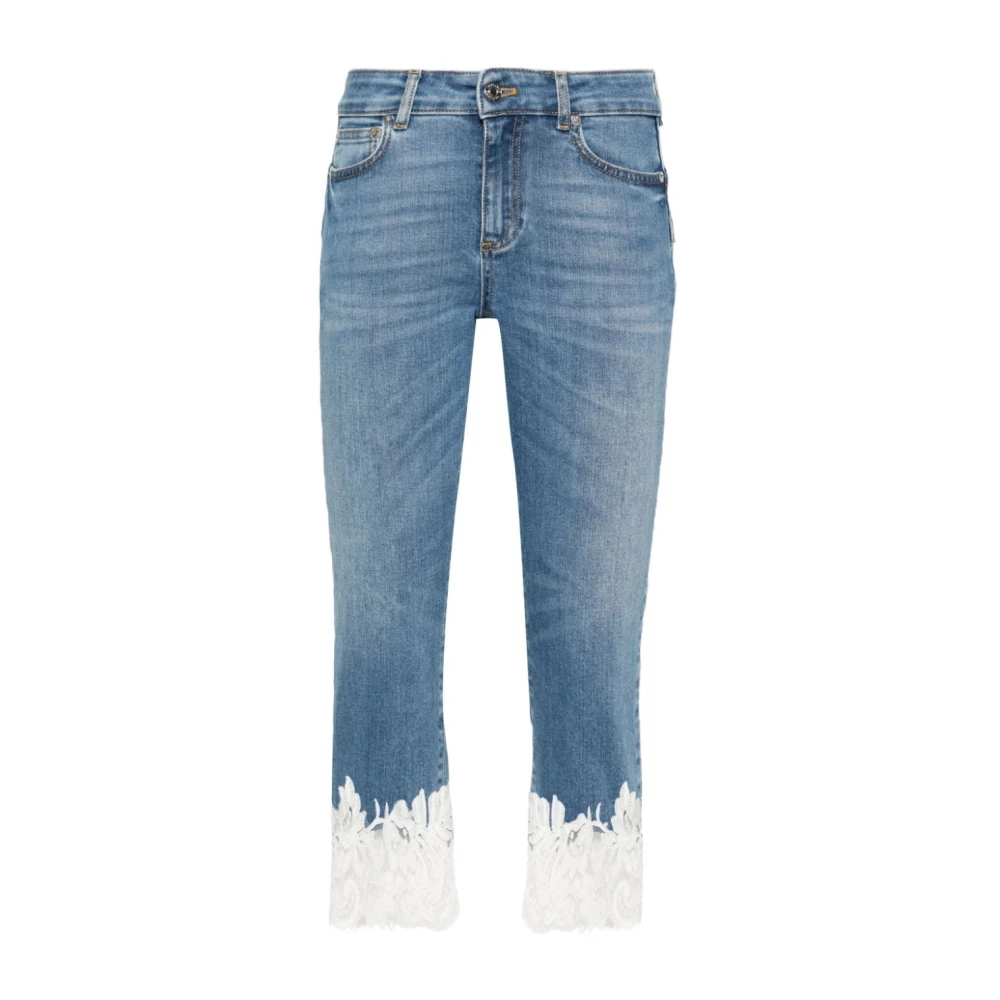 Ermanno Scervino Mid Denim Jeans Blue Dames