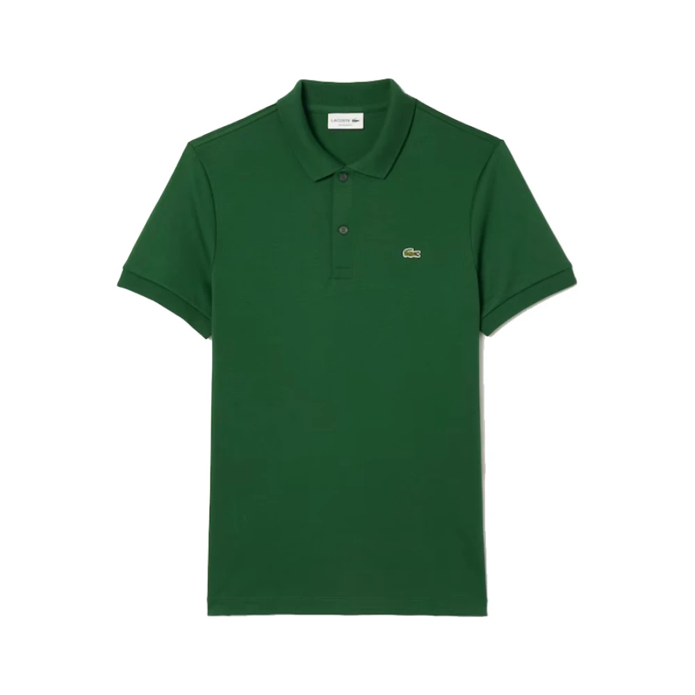 Lacoste Men's Green Polo Shirt Regular Fit