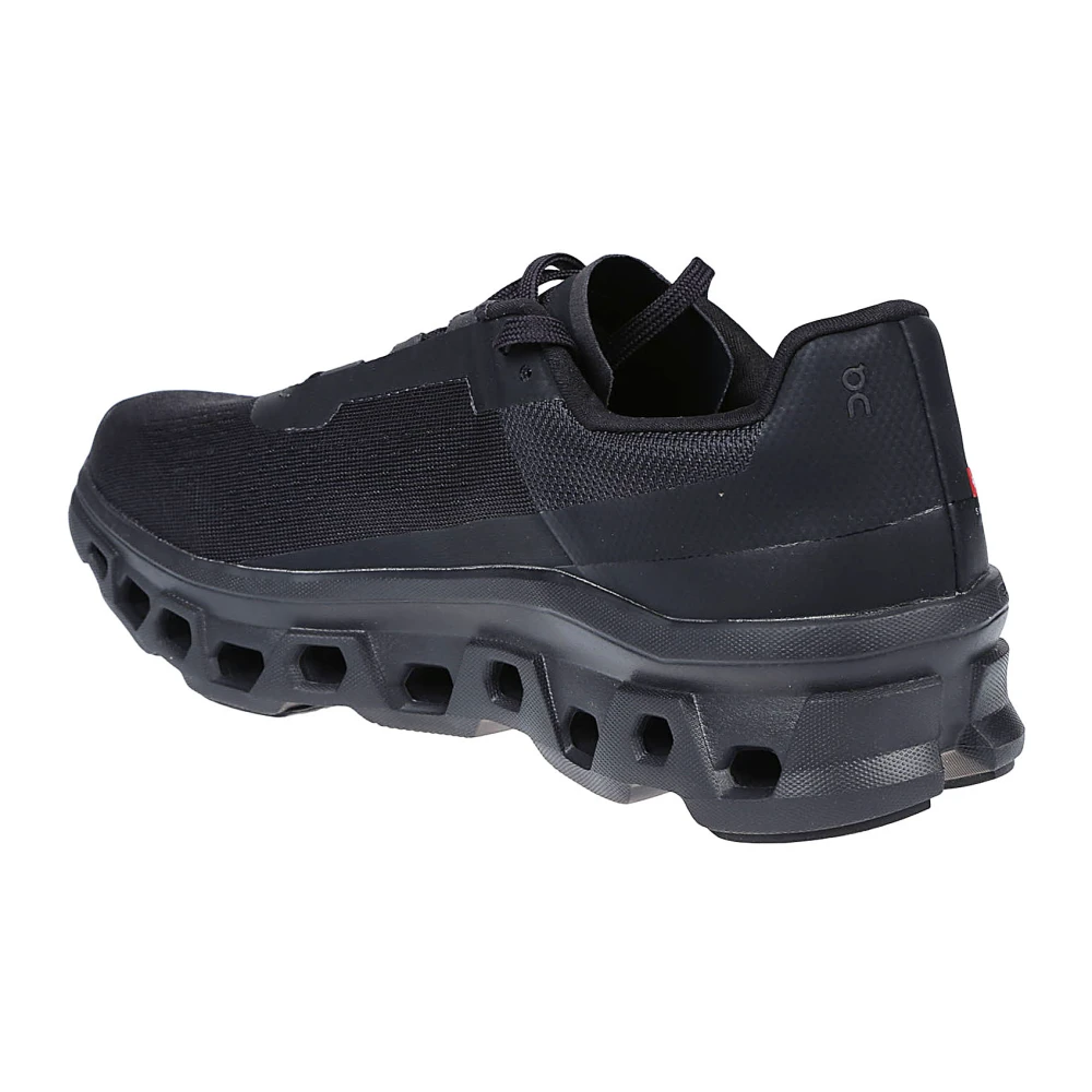 ON Running Zwarte Cloudmonster Sneakers Black Heren