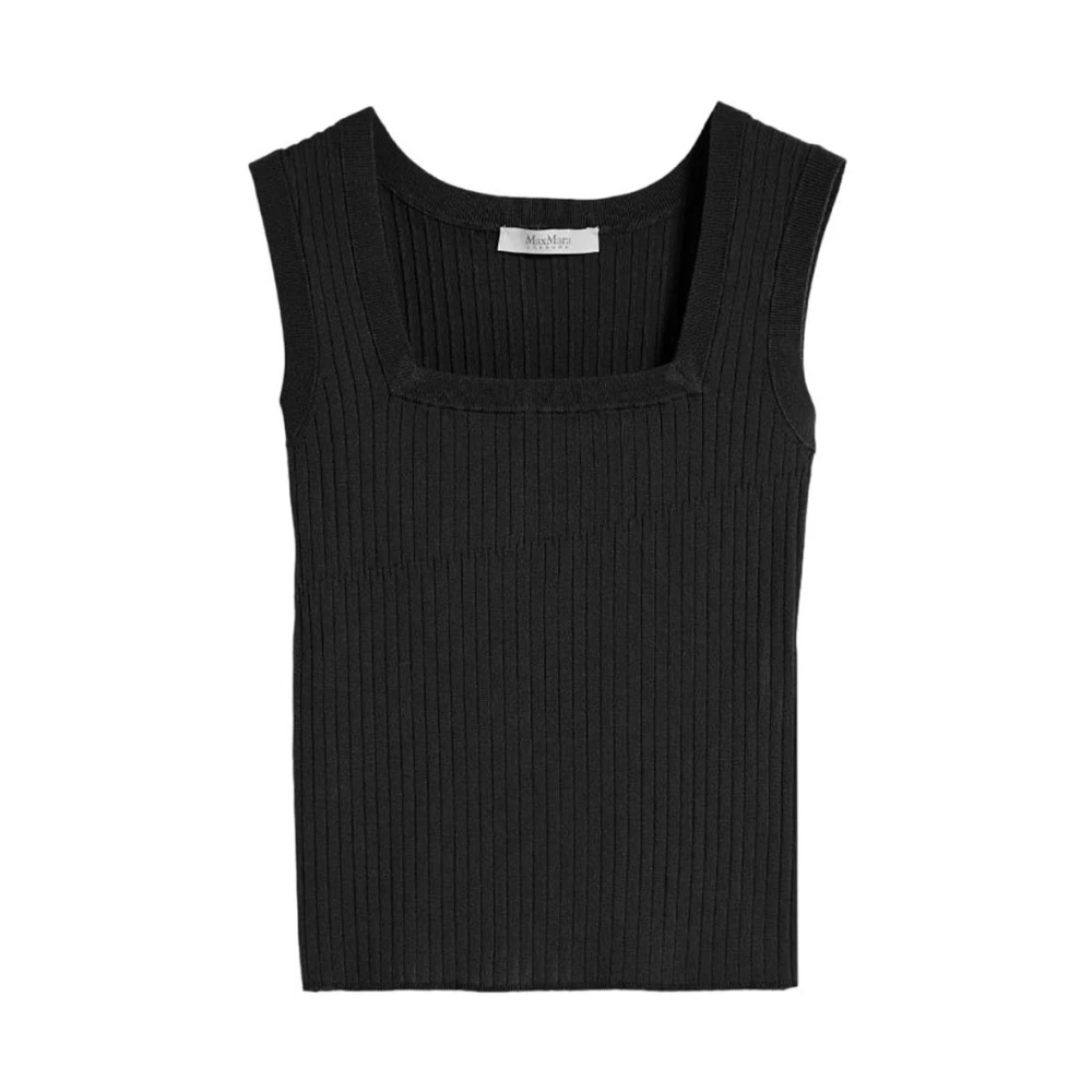 Max Mara Zwarte Sweaters Easywear Collectie Black Dames