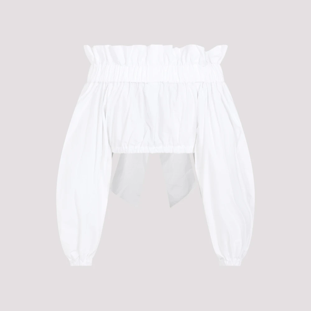 Patou Witte Bustier Top White Dames