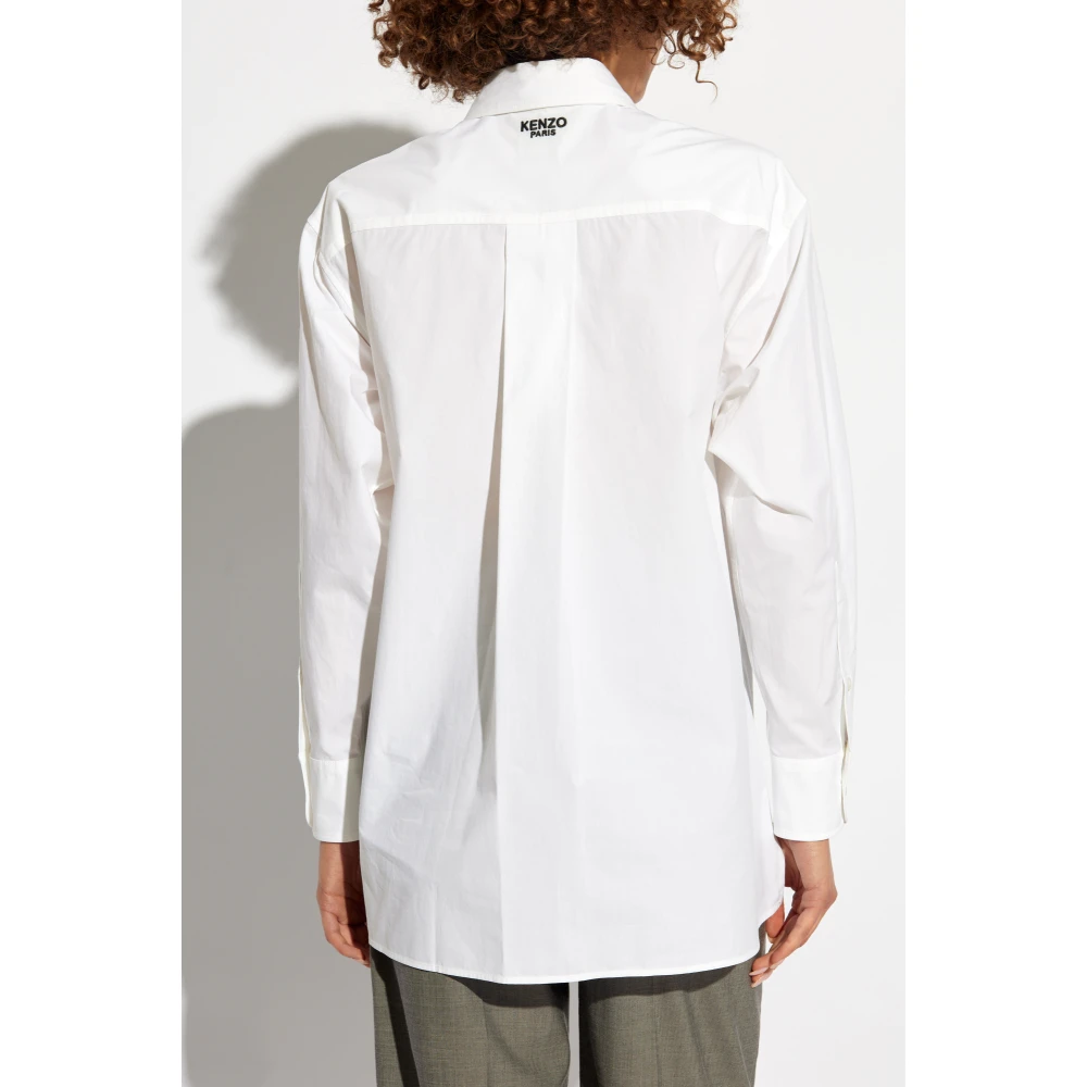 Kenzo Overhemd met een zak White Dames
