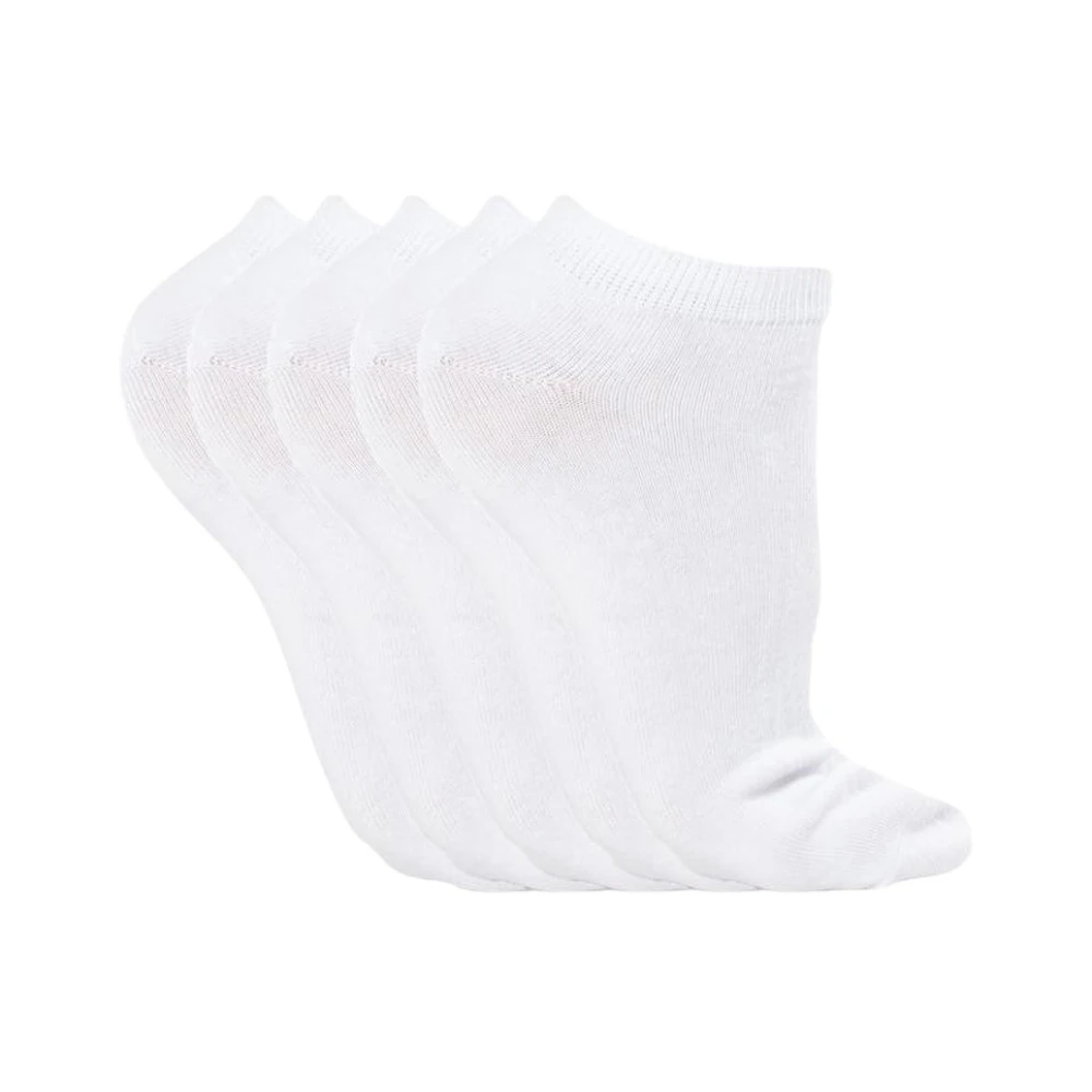 Jack & Jones Uomo Bianco Calze Dongo (X5) - Immagine 3