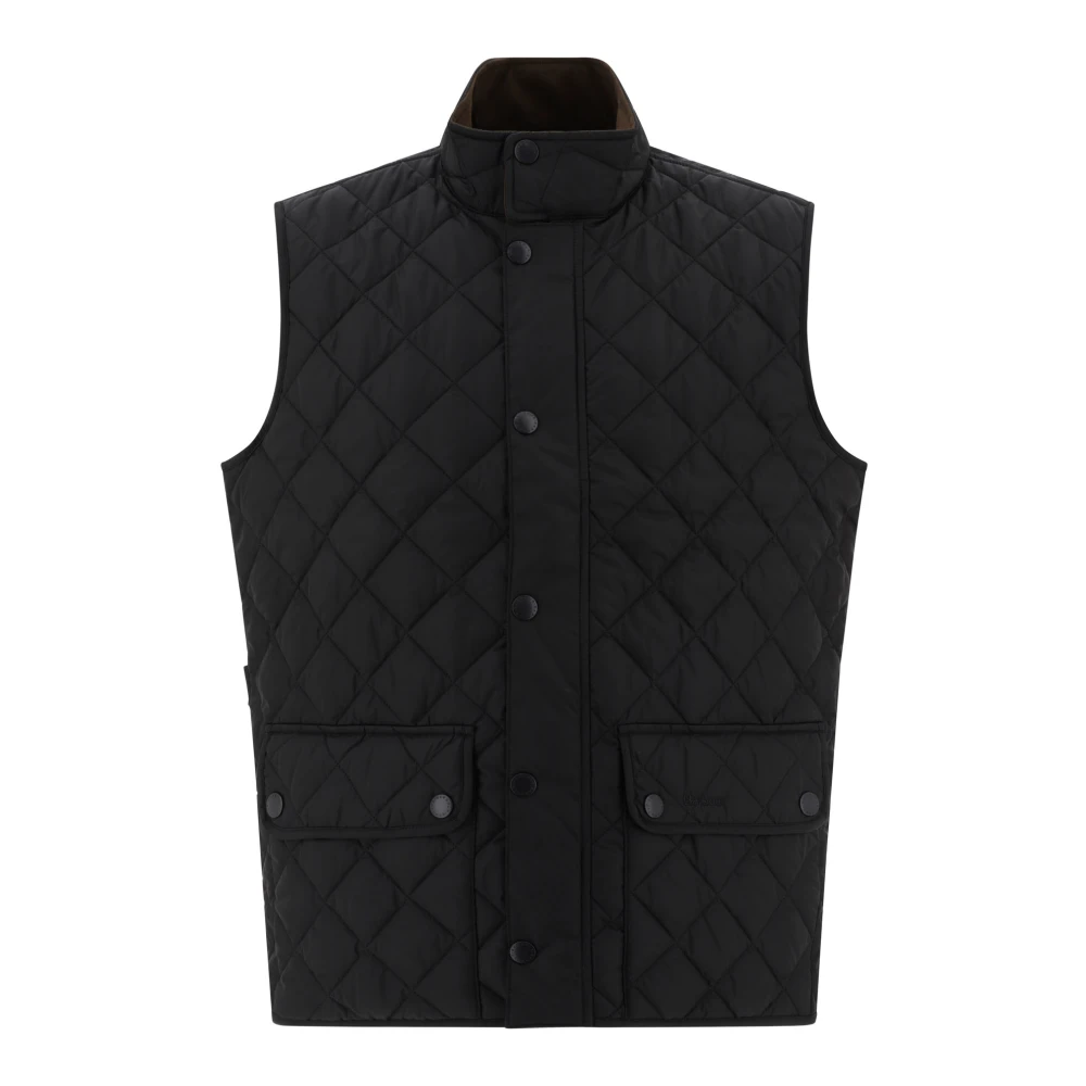 Barbour Men's Black New Lowerdale Gilet - Waistcoats - L - Jackets