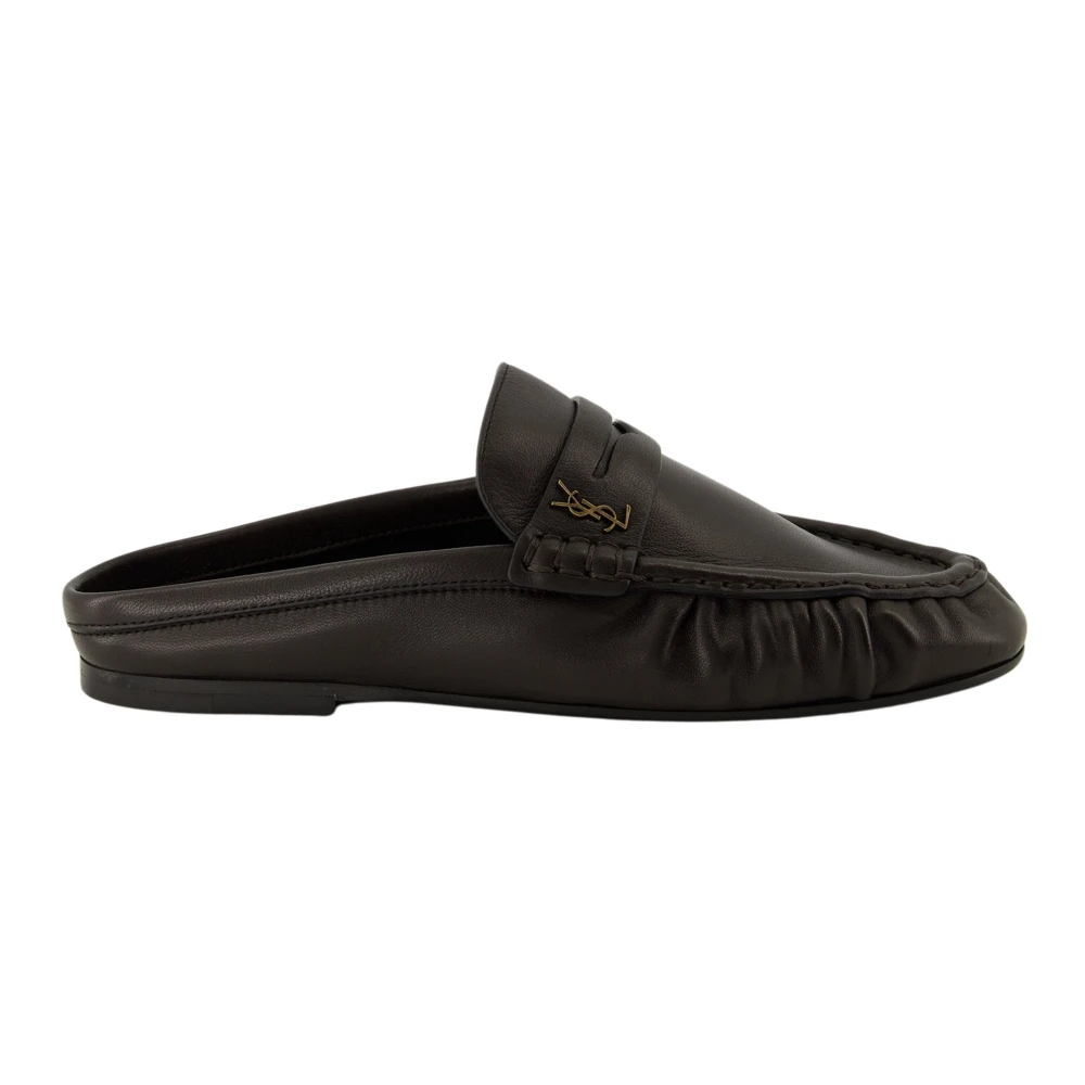 Saint Laurent Women's Brown Le Loafer Mule