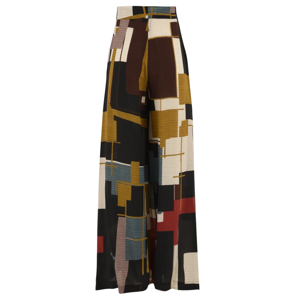 Attic and Barn MultiColour Broek Nieuw Catalina Model Multicolor Dames