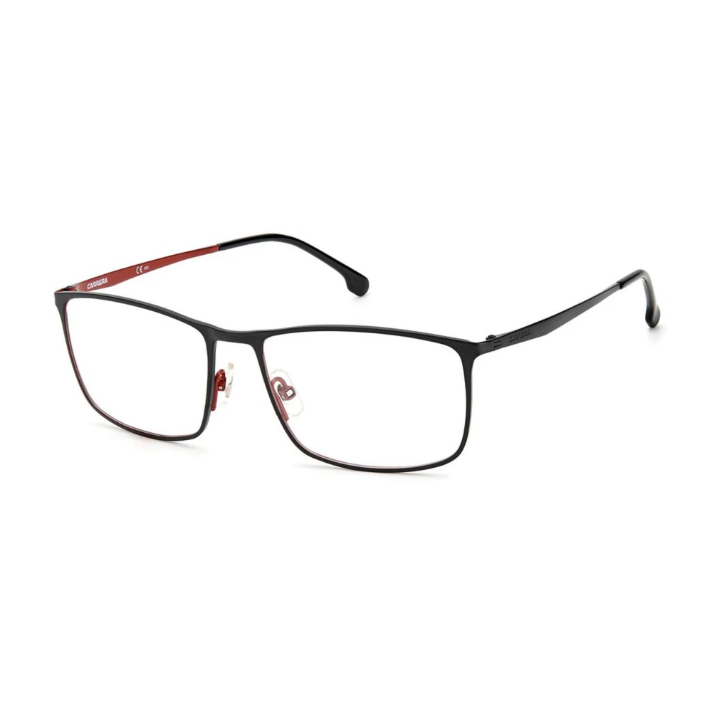 Carrera Zwarte Titanium Frame Bril voor Mannen Black Heren