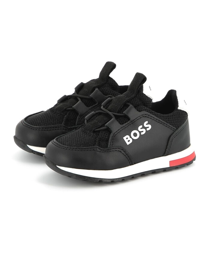 mesh-and-leather-sneakers