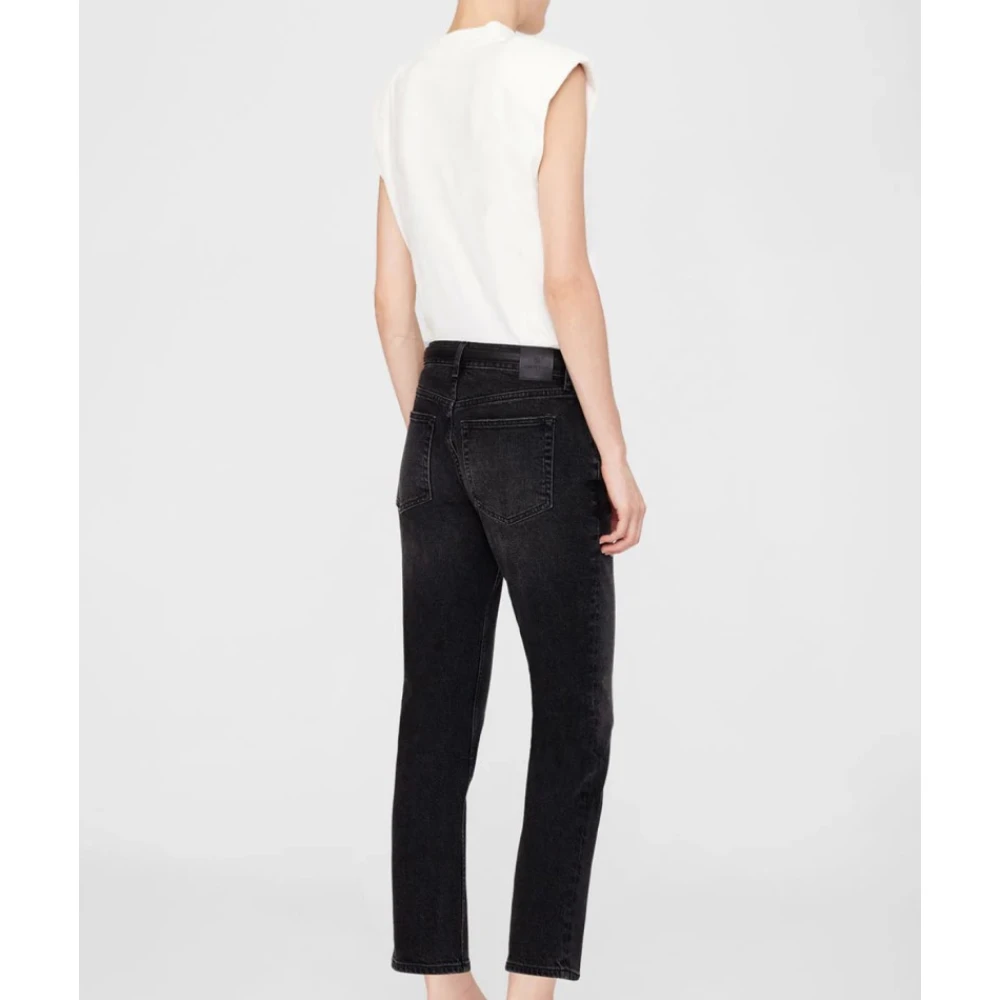 Anine Bing Denim Jeans Nix Gray Heren