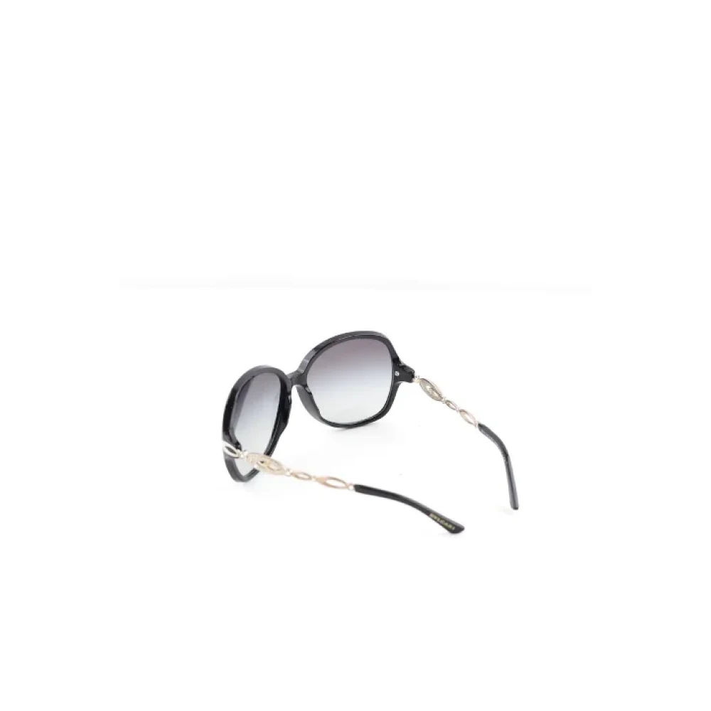 Bvlgari Vintage Pre-owned Plastic sunglasses Black Dames