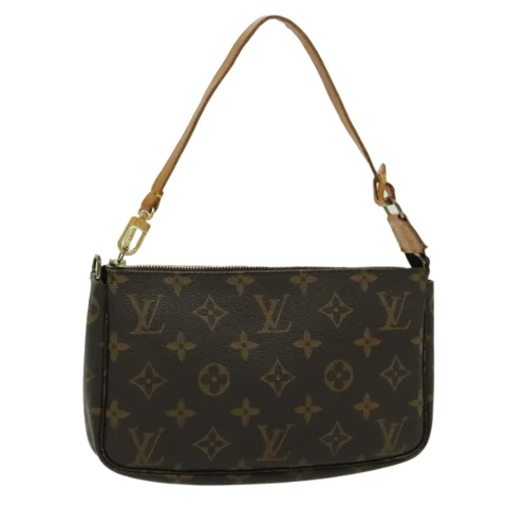 Louis Vuitton Vintage Pre-owned Fabric pouches Brown Dames
