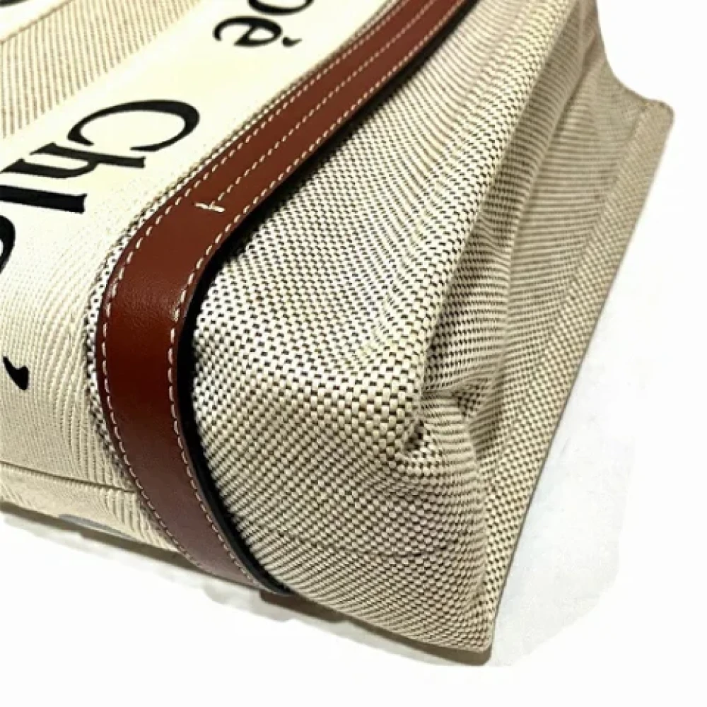Chloé Pre-owned Canvas handbags Brown Dames