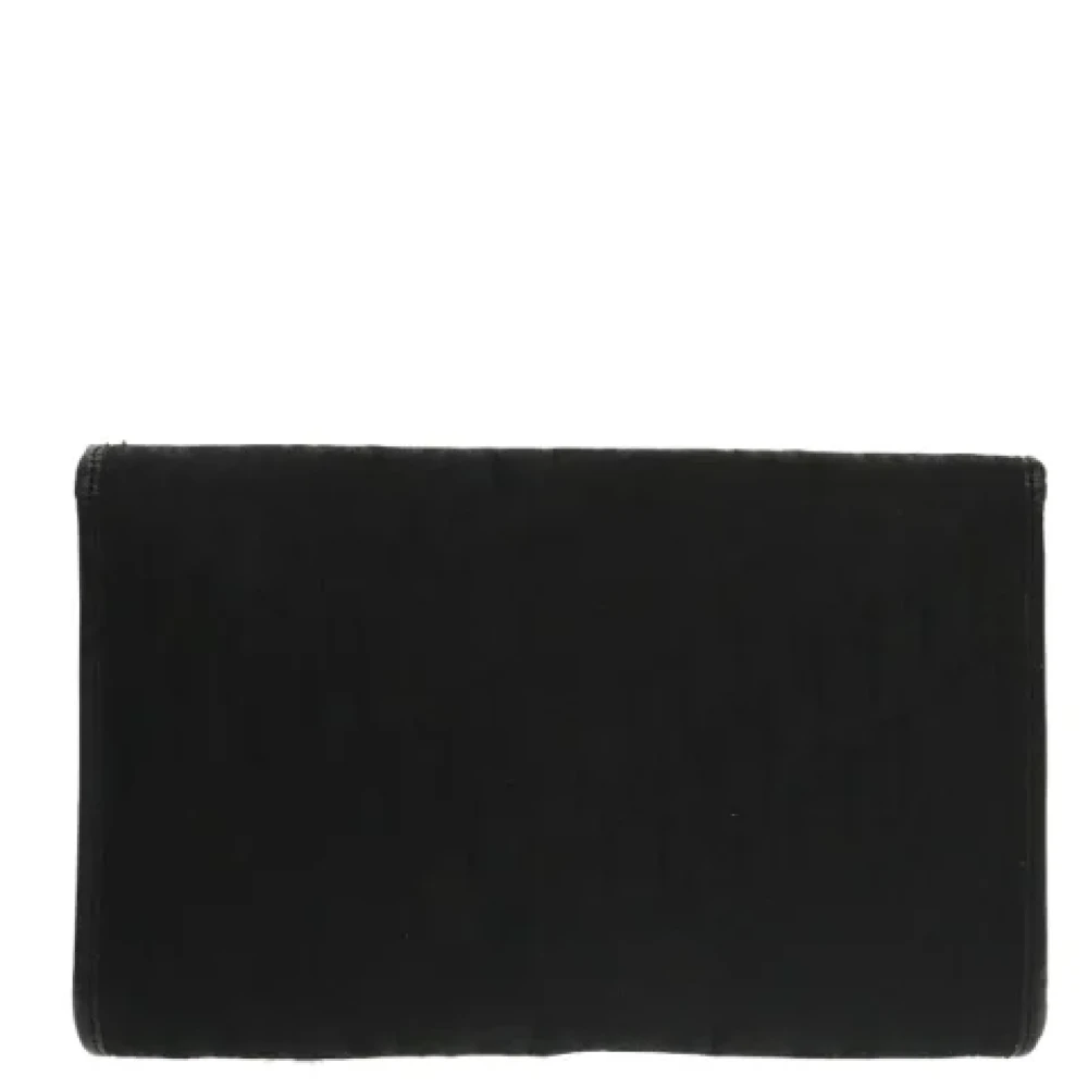 Dior Vintage Pre-owned Canvas dior-bags Black Dames