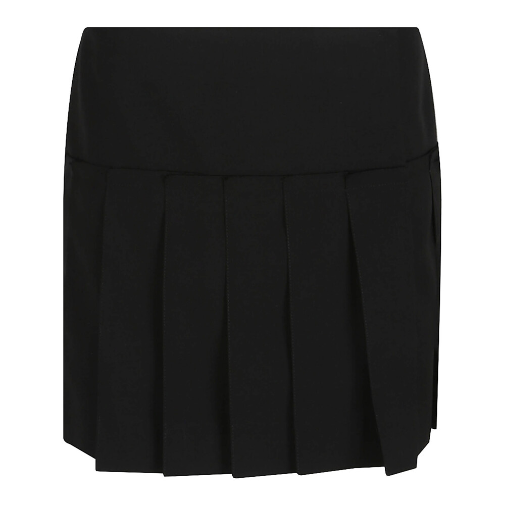 スカート Alexander Mcqueen Black Canvas Skirt Alexander McQueen Black Canvas Skirt – LOZURI®