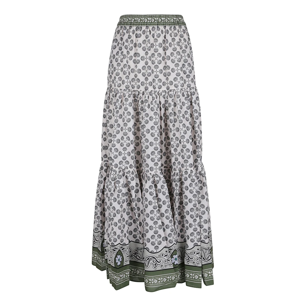 La DoubleJ Multicolor Chic Katoenen Rok Multicolor Dames