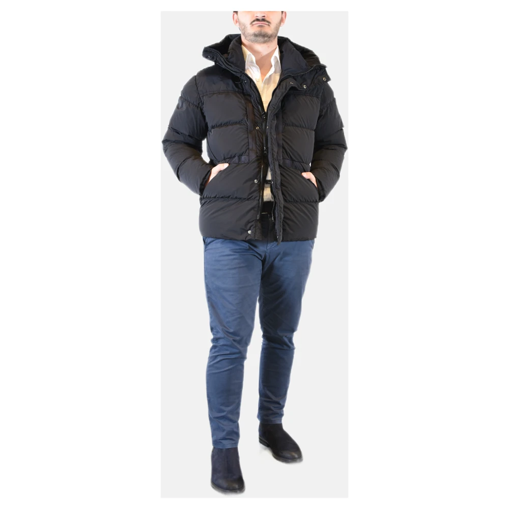 C.P. Company Nycra Middelgrote Jas Black Heren