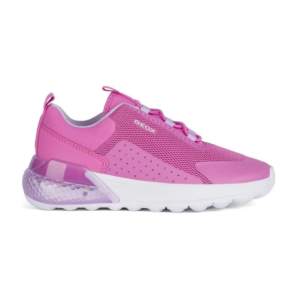 Geox Vrouw Roze Activart Illuminus Sneakers