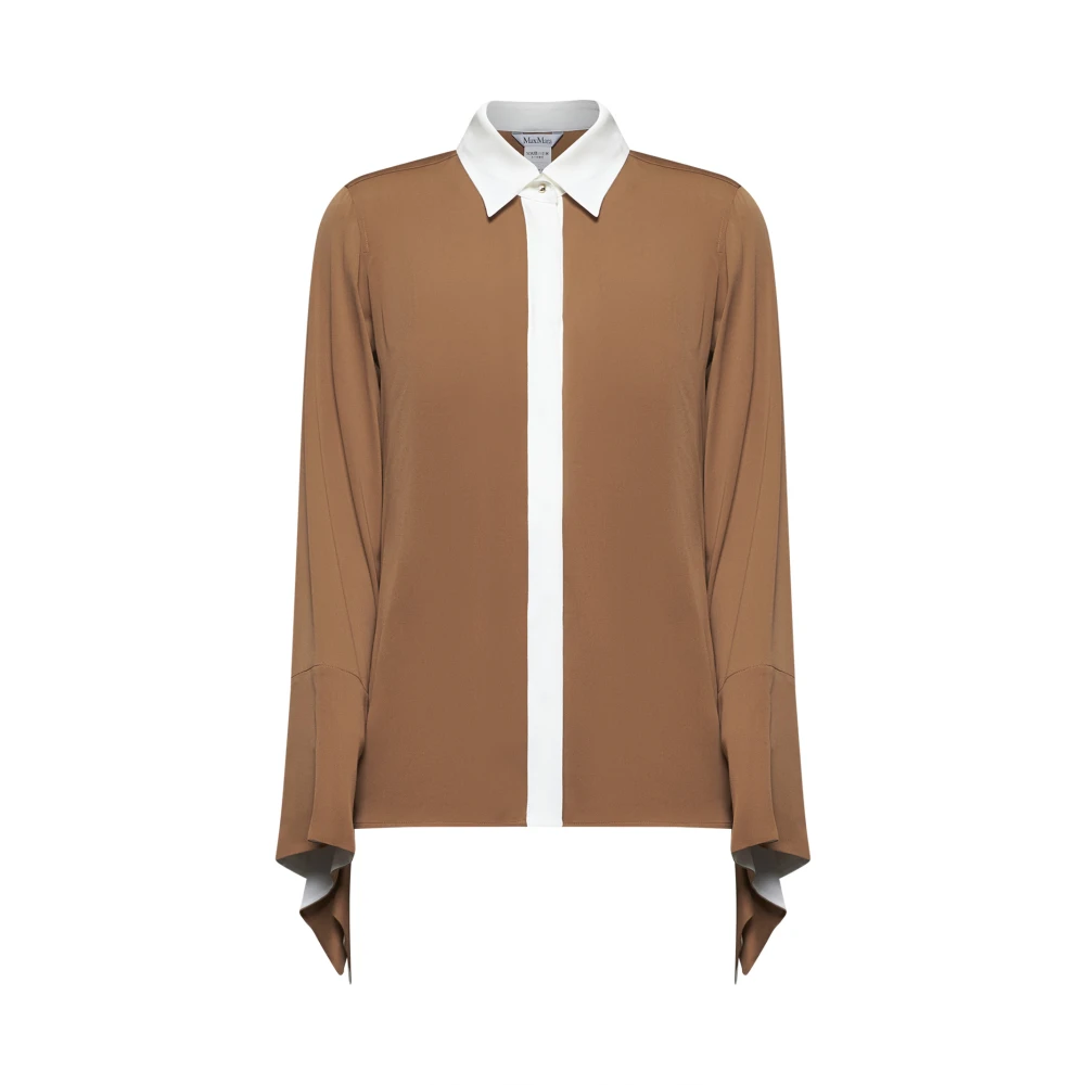 Max Mara Bruine Elegante Jurk Brown Dames