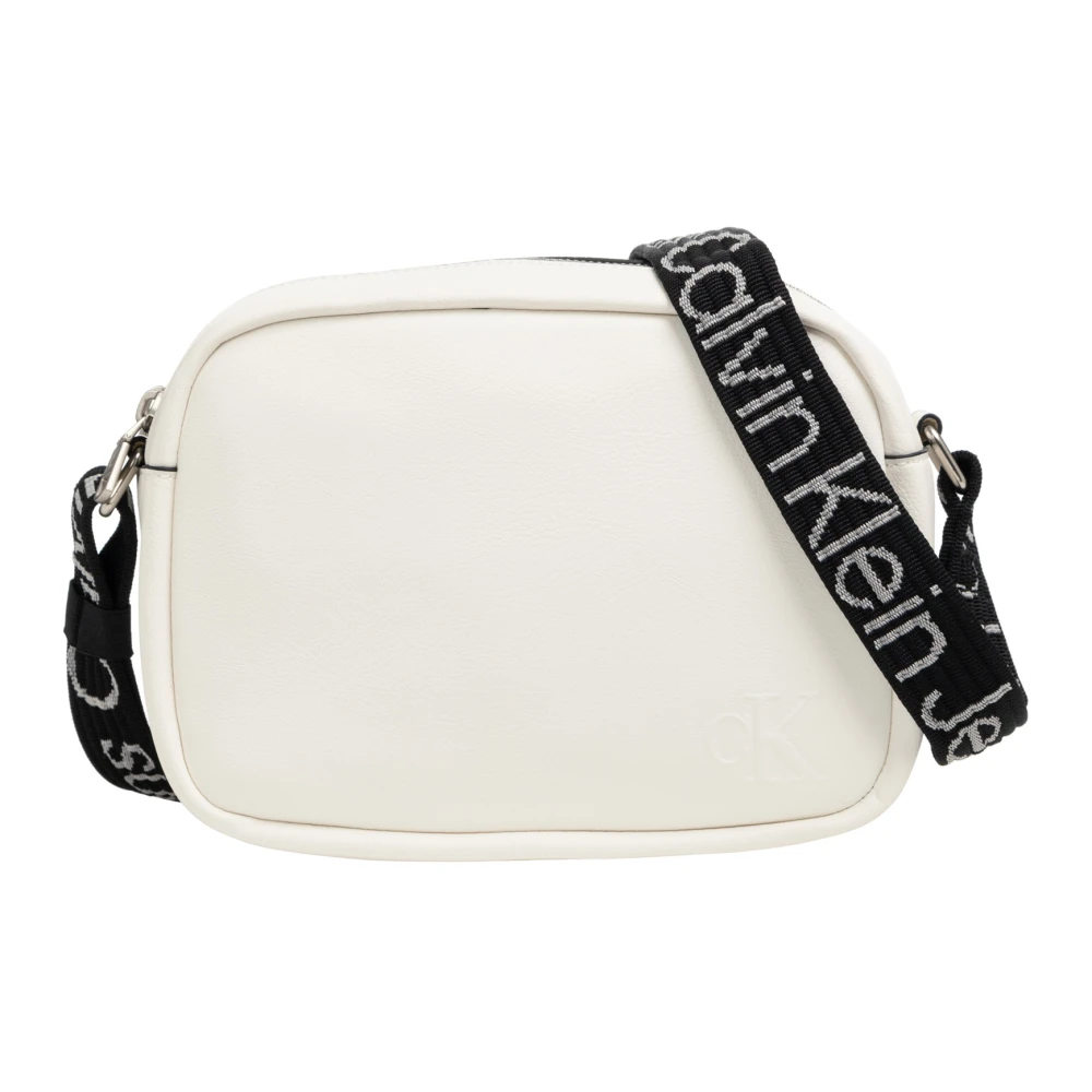 Calvin Klein Crossbody bags Ultralight Weiße Umhängetasche K60K61 in wit