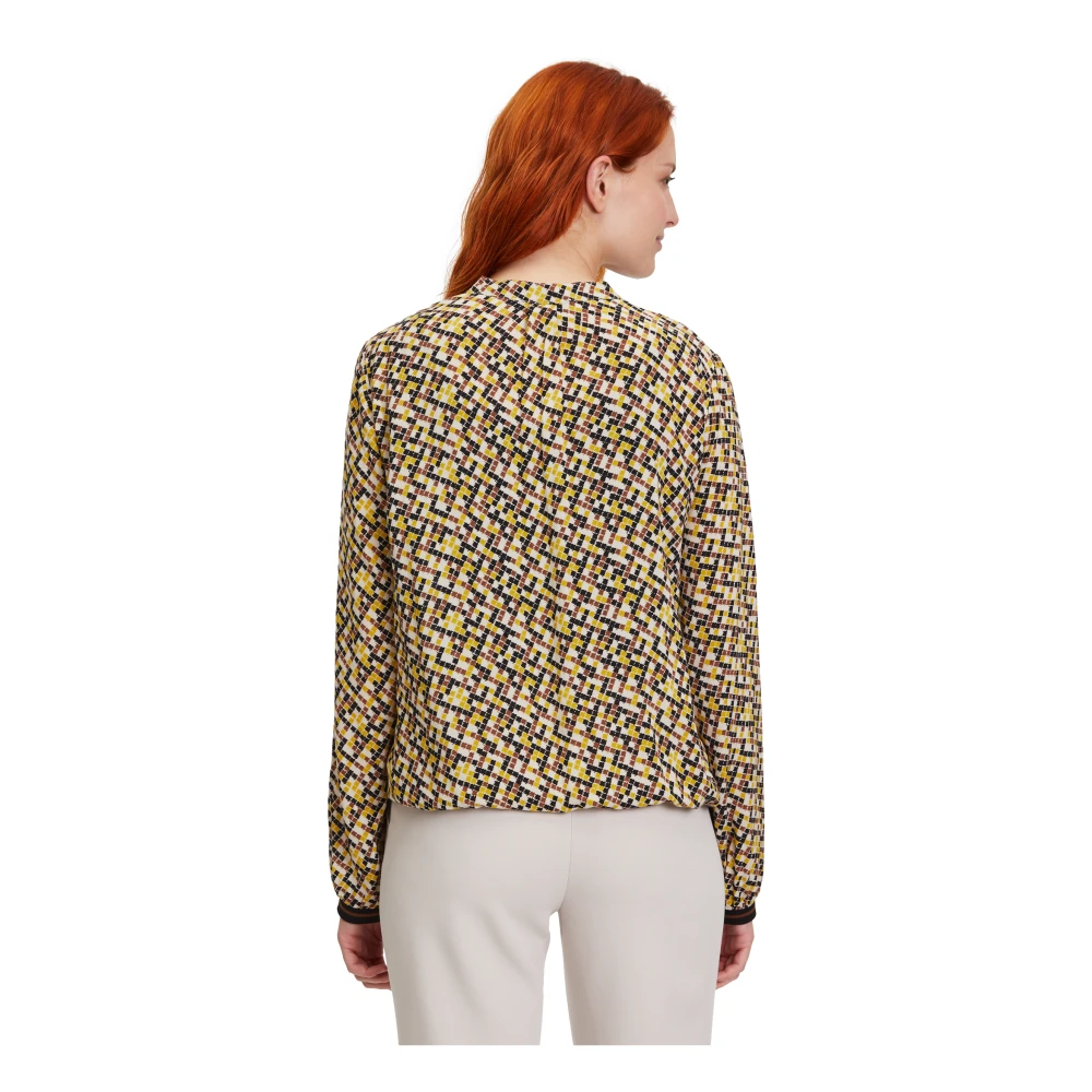 Betty Barclay Gestippelde slipblouse Multicolor Dames