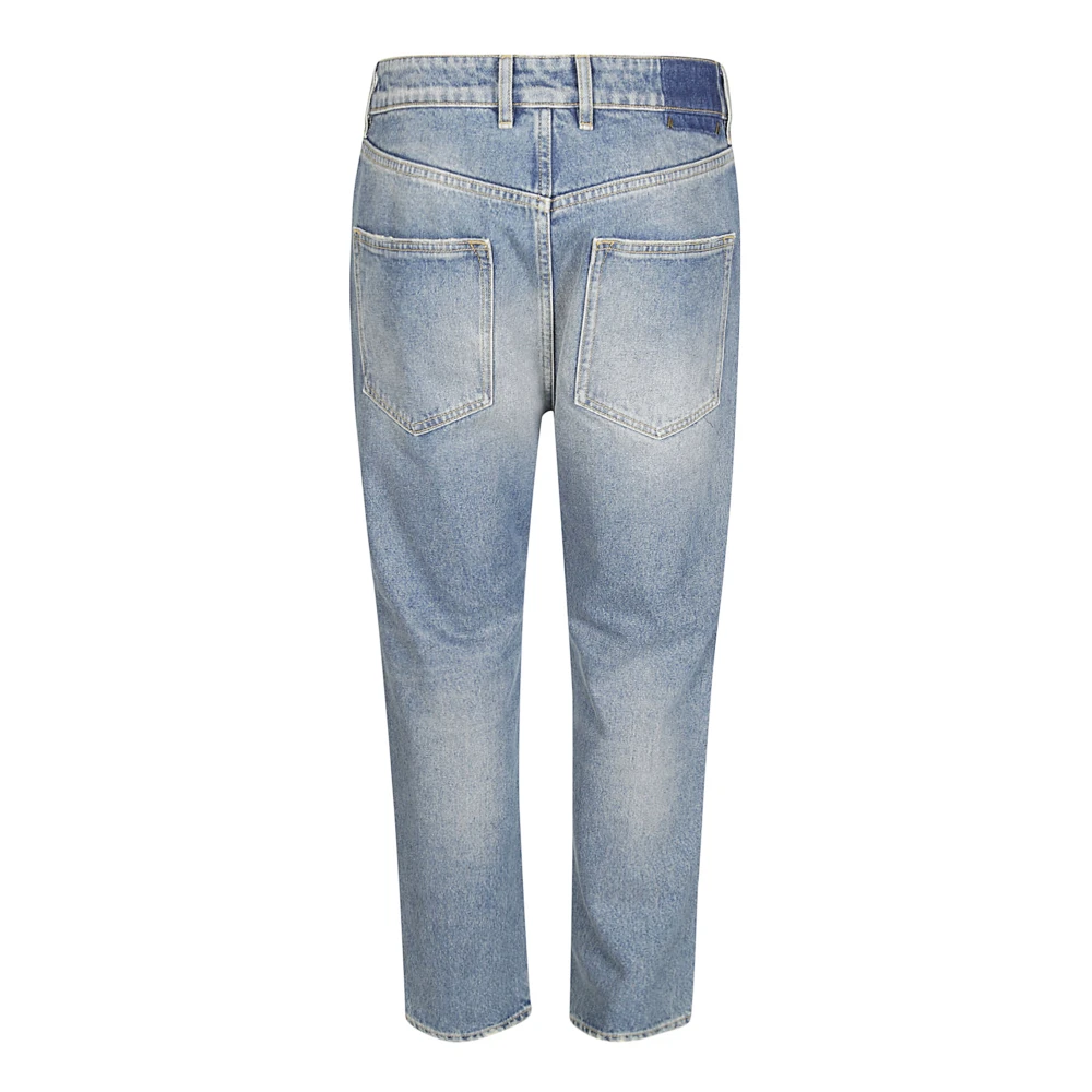 Golden Goose Stone Washed Denim Jeans Happy Blue Heren