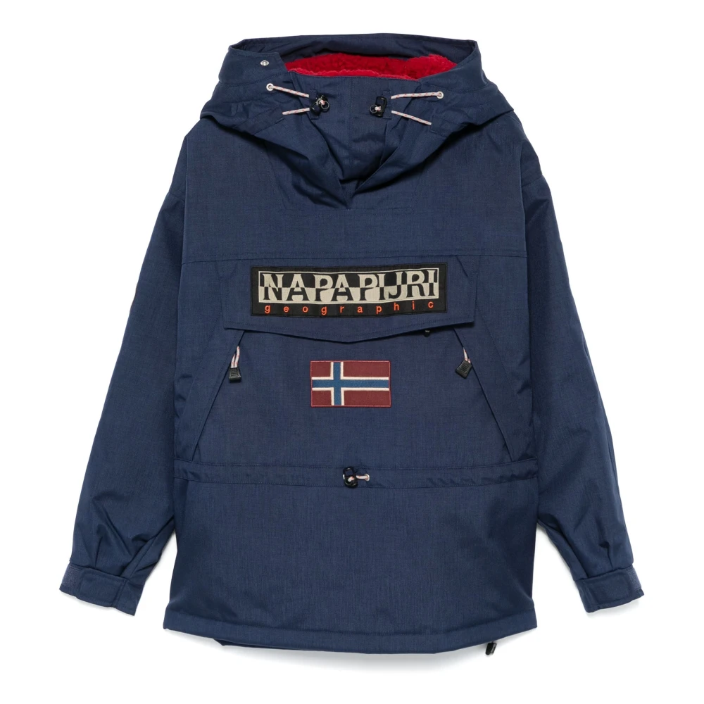 Napapijri Blauwe Academy Skidoo 1991 Jas Blue Heren