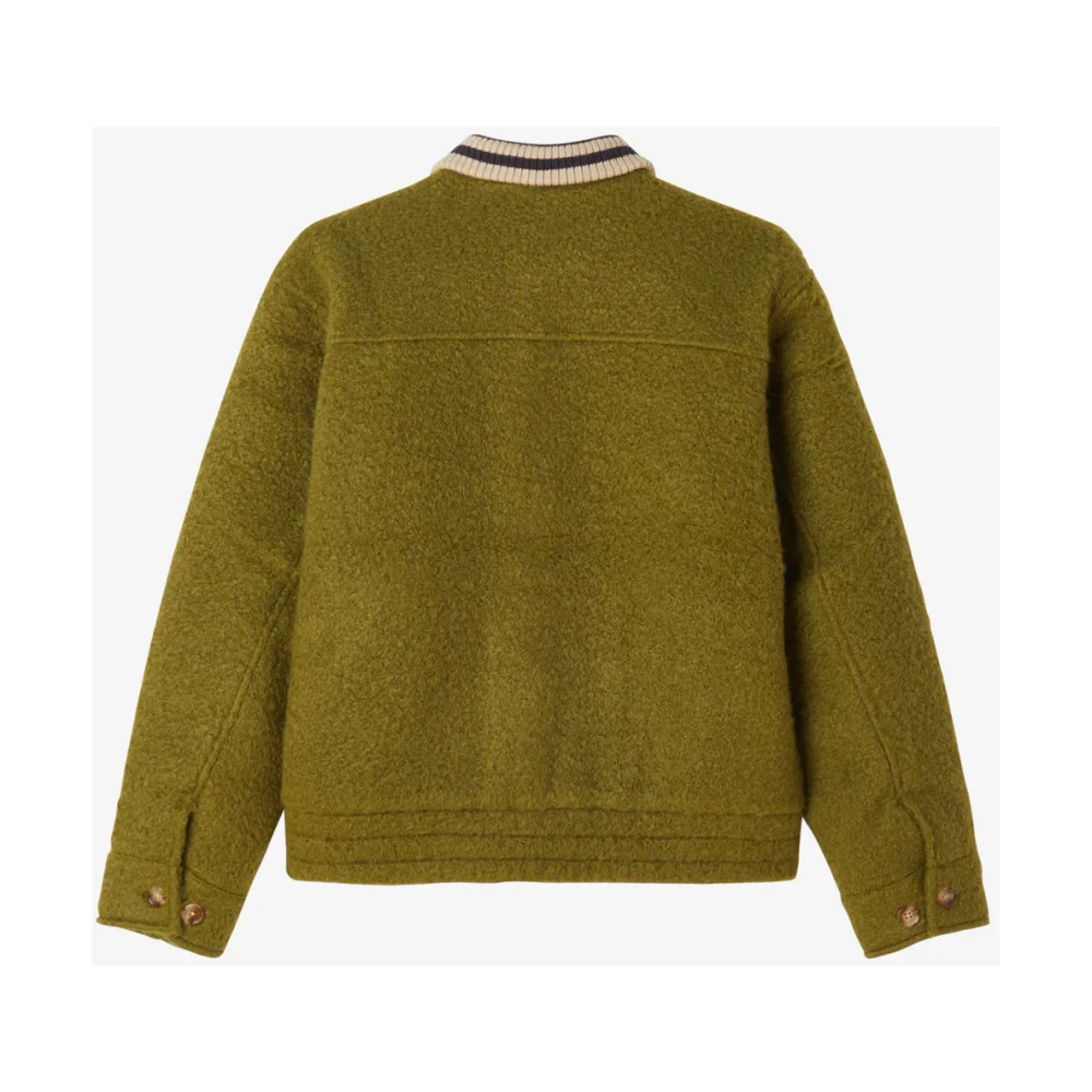 Obey Stijlvolle Jassen voor Mannen en Vrouwen Green Heren