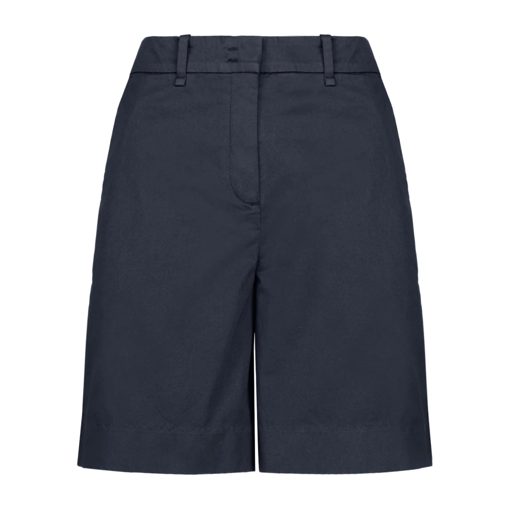 Bomboogie Mujer Azul - Bermudas De Satén De Algodón - Shorts - L