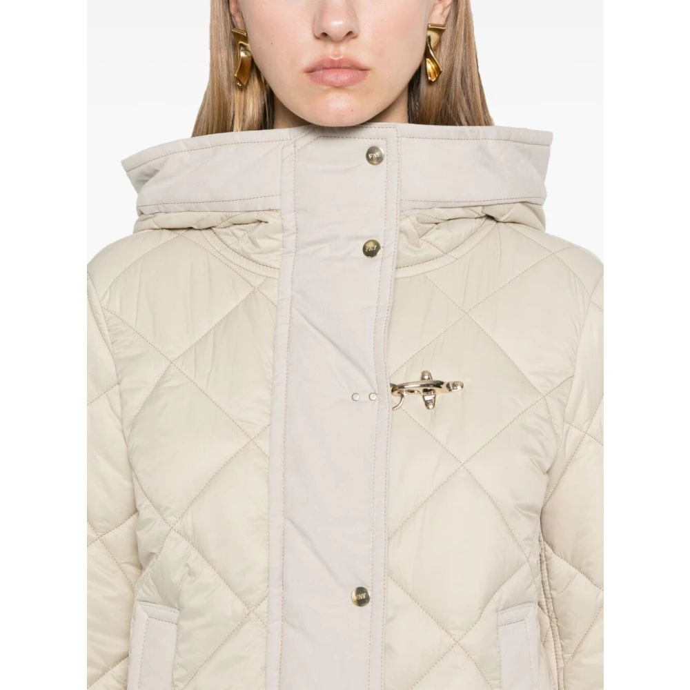 Fay Stijlvolle Winterjas White Dames