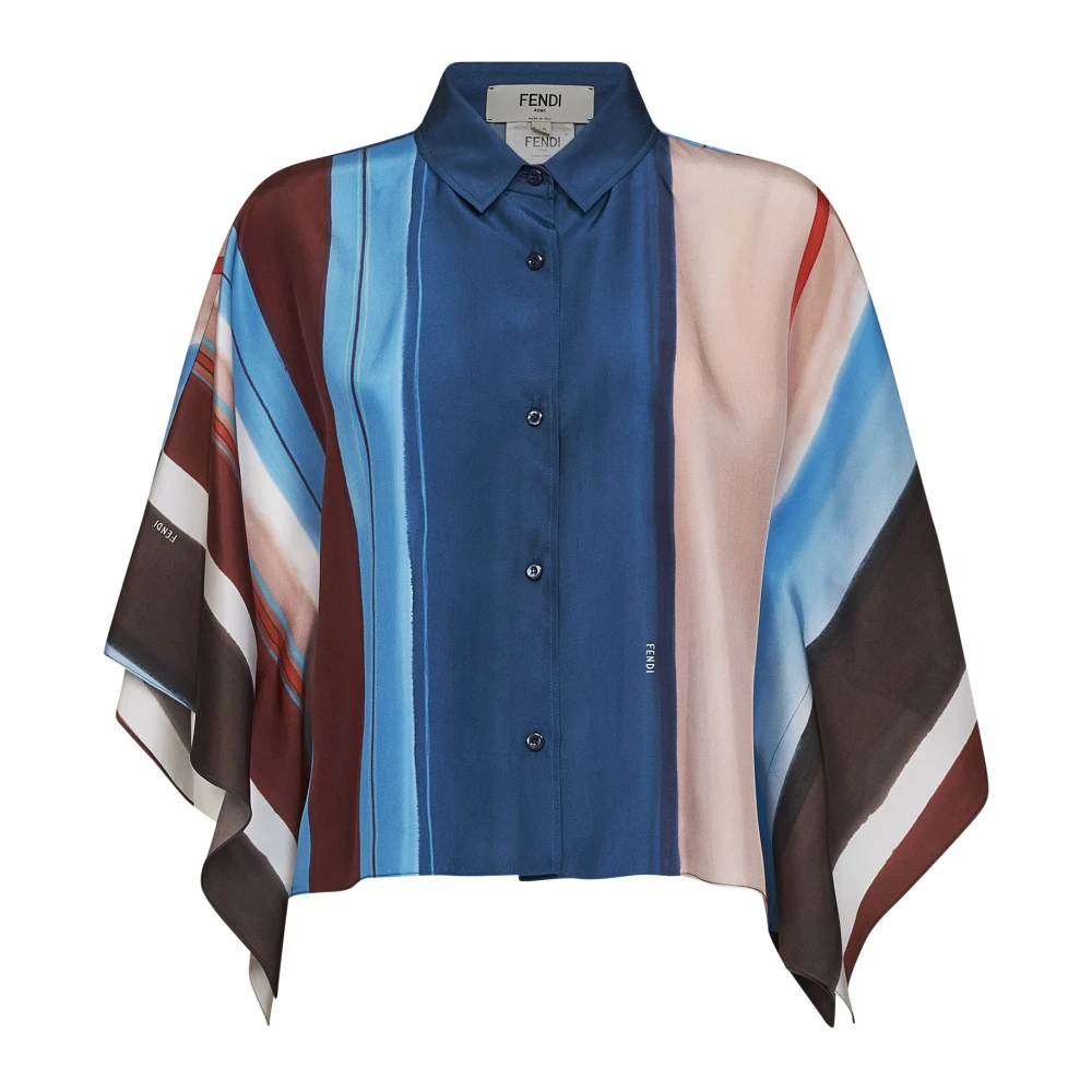 Fendi Vrouw Multicolor Overhemden Dames, Veelkleurig, S, Shirts