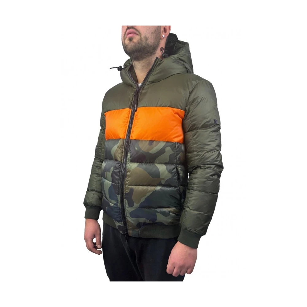 Pmds Capuchon Rits Jas Polyester Samenstelling Green Heren