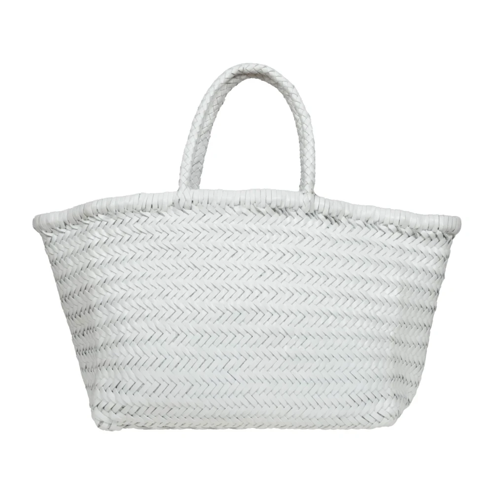 Dragon Diffusion Stijlvolle Leren Tas voor Dagelijks Gebruik White Dames