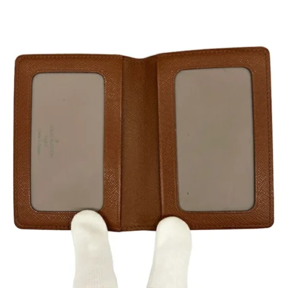 Louis Vuitton Vintage Pre-owned Canvas wallets Brown Dames