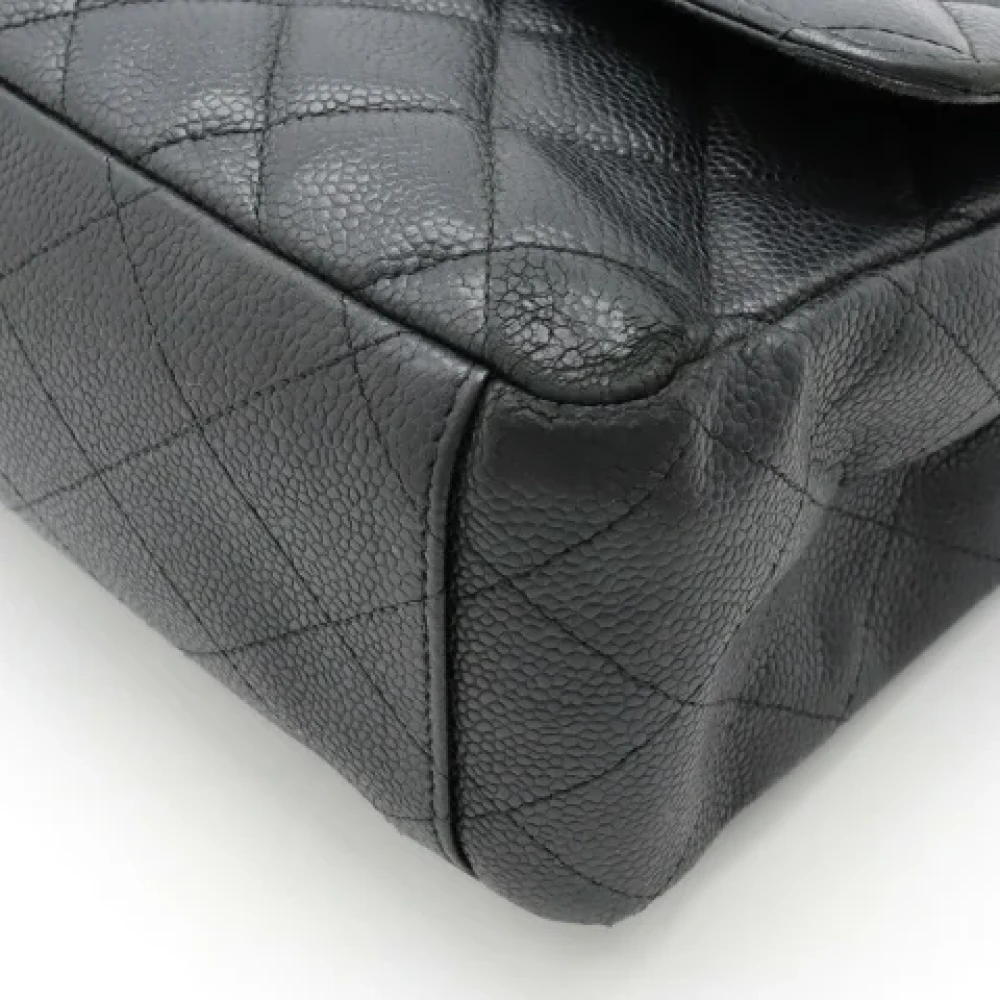 Chanel Vintage Pre-owned Leather chanel-bags Black Dames