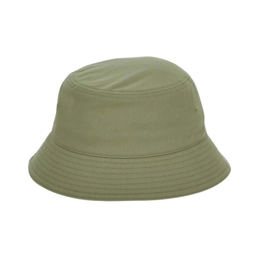 Burberry Ekd Bucket Hat met Equestrian Knight Design Beige