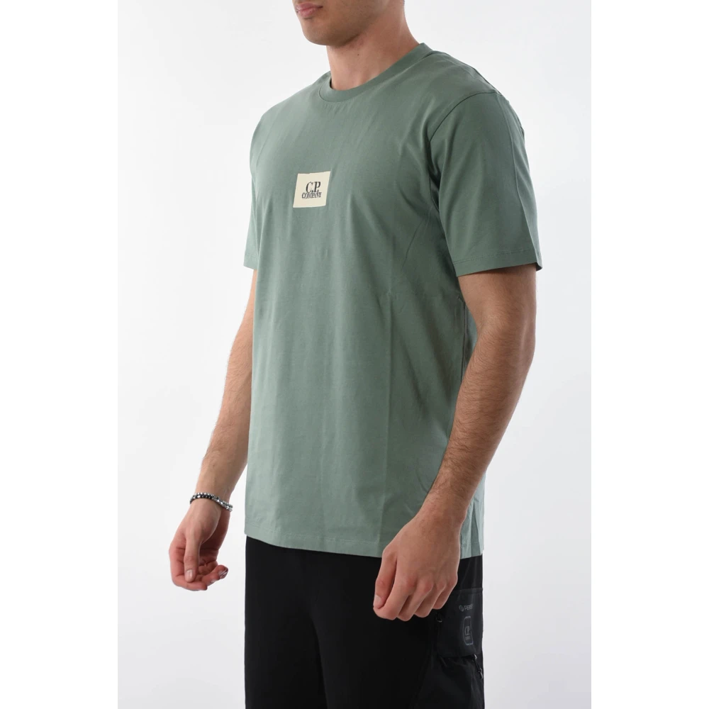C.P. Company T-Shirts Green Heren
