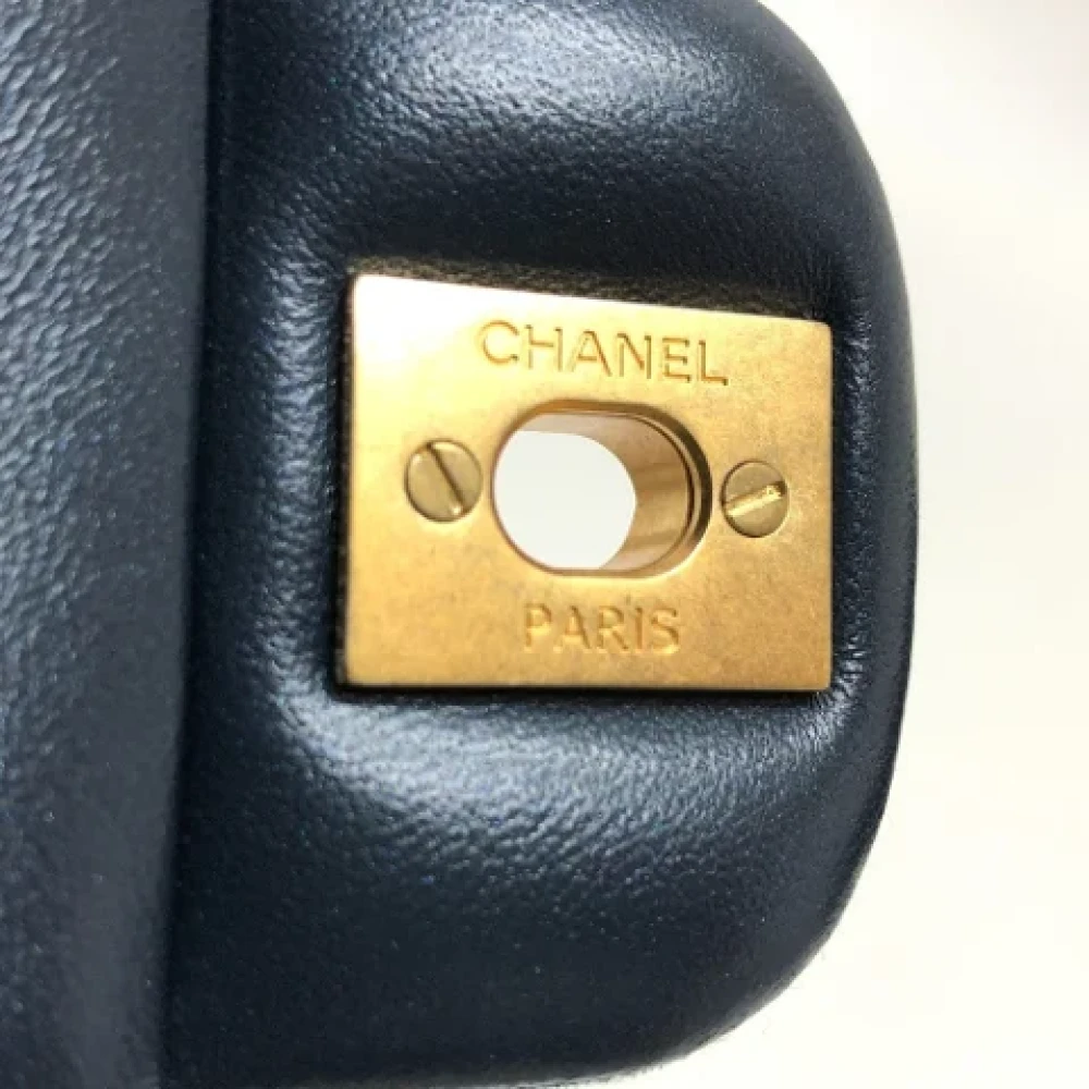 Chanel Vintage Pre-owned Denim chanel-bags Blue Dames