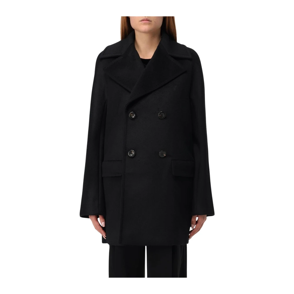Coats > Double-Breasted Coats - - Max Mara Studio - Modalova