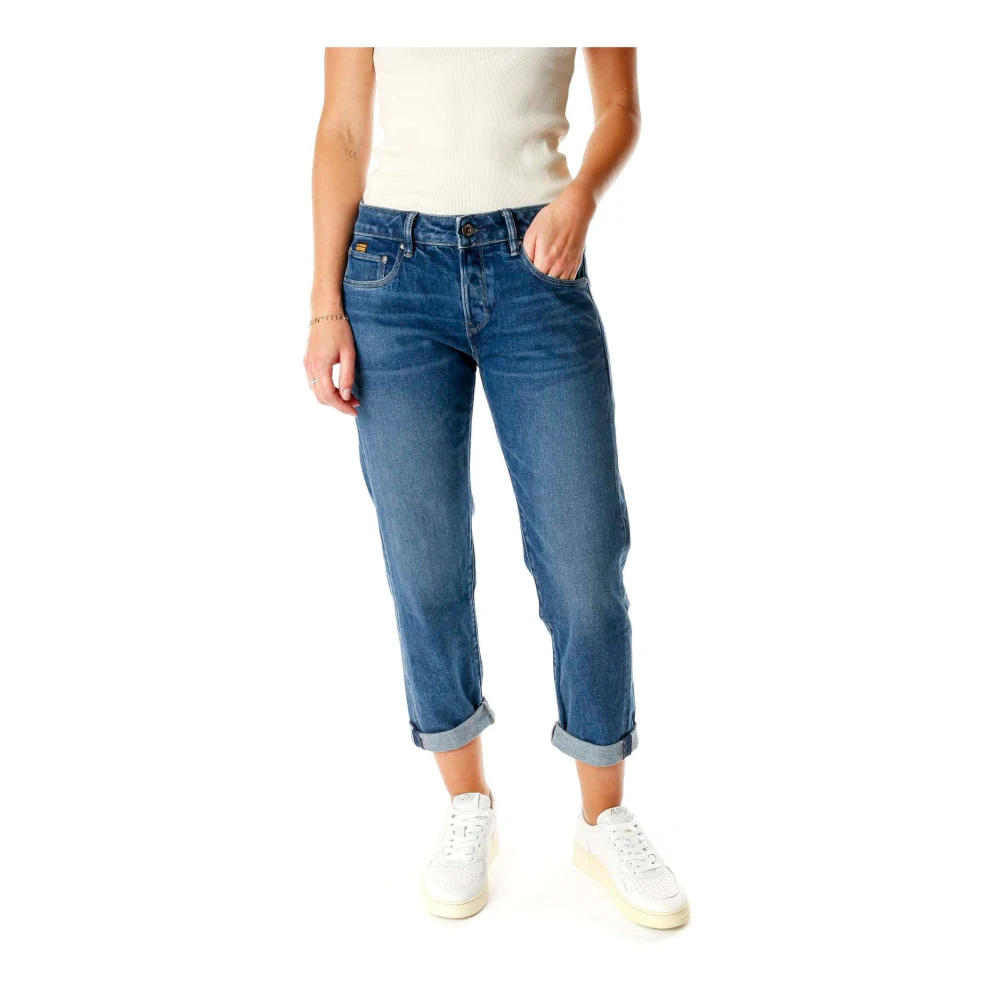 G-Star RAW Boyfriendjeans Kate Katoen-stretch denim kwaliteit voor meer draagcomfort