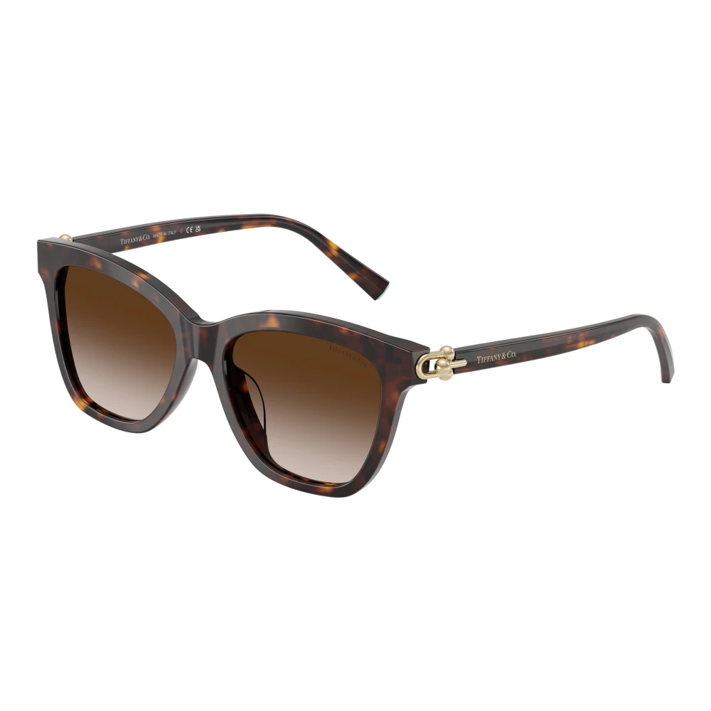 Tiffany Women's Brown Sunglasses, 54 Mm, Stylish Sunglasses For Modern