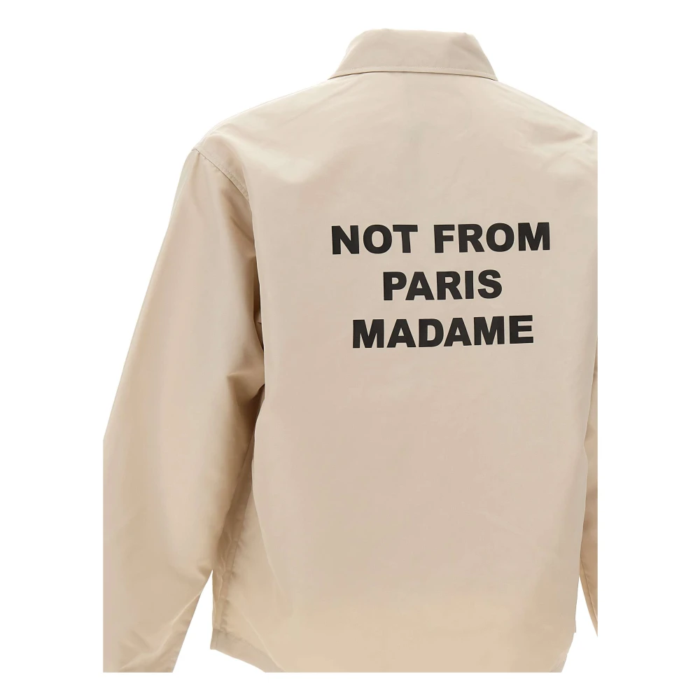 Drole de Monsieur Beige Stijlvolle Shirt Beige Heren