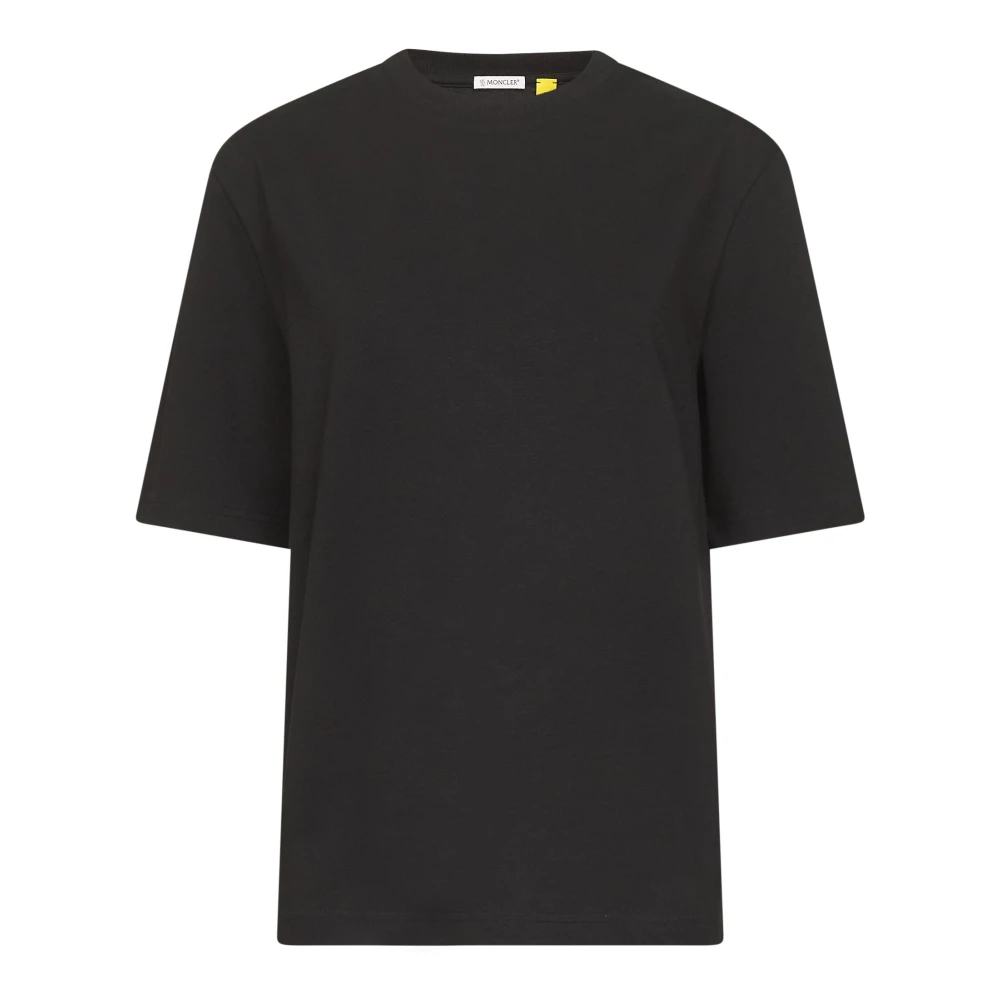 Moncler Women's Black T-Shirts, S, Ee72 T-Shirt